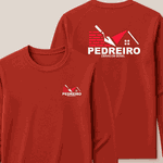 Camiseta Manga Longa Uniforme para Pedreiro Varias Cores