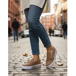 Tênis Slip On Nó Lateral Dk Shoes Chocolate