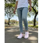 Tênis Slip On Dk Shoes Pérola Solado Baixo Conga Baby Blue 