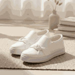 Tênis Slip On Nó Lateral Dk Shoes Branco