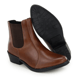 Bota - Ankle Boot Caramelo