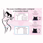 Cinta Modeladora Abdominal Térmica Aajustável Took Neo Preta