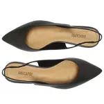 Sapatilha Anacapri Slingback Bico Fino Preta