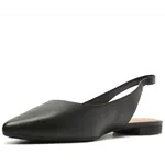 Sapatilha Anacapri Slingback Bico Fino Preta
