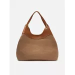 Bolsa Arezzo Shopping Marrom Natural Grande