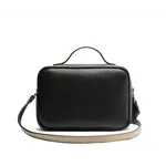 Bolsa Anacapri Tiracolo Média Franjas Preta