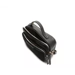 Bolsa Anacapri Tiracolo Média Franjas Preta
