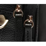 Bolsa Anacapri Tiracolo Média Franjas Preta