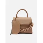 Bolsa Arezzo Satchel Nude Iara Média Giorno