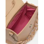 Bolsa Arezzo Satchel Nude Iara Média Giorno