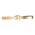Cinto Fivela Encapada - Dourado