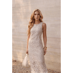 Vestido Midi Crochet