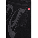 Calça Plano C Baggy Jeans Pants Washed Black