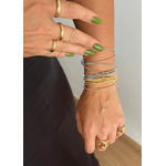 PULSEIRA CORDÃO DE VIOLÃO BANHADO A OURO