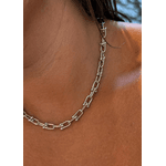 CHOKER ELOS INSPIRED DF P BANHADO A RODIO BRANCO