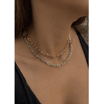 CHOKER ELOS INSPIRED DF P BANHADO A RODIO BRANCO