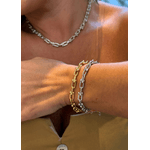 PULSEIRA ELOS INSPIRED DF BANHADA A OURO
