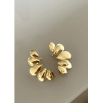BRINCO EAR CUFF GOTAS BANHADO A OURO
