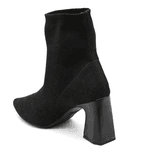 Bota Cano Baixo Salto Grosso Meia 184000 Preto