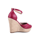 Sandália Feminina Anabela 3009 Napa Bromélia