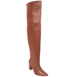 Bota Over Salto Alto Grosso 1822 Floter Cacau