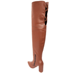 Bota Over Salto Alto Grosso 1822 Floter Cacau