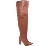 Bota Over Salto Alto Grosso 1822 Floter Cacau