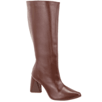 Bota Feminina Cano Alto 23020 Floter Cacau
