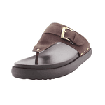 Papete Biker Feminina Camurça Marrom 002 