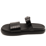 Papete 006 Detalhe em Croco Preto e Fivela