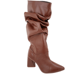 Bota Feminina Cano Alto 23021 Floter Cacau