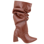 Bota Feminina Cano Alto 23021 Floter Cacau