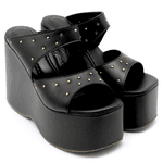 Tamanco Anabela 182179 Floter Preto