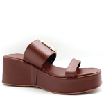 Tamanco Feminino Plataforma 5205 Floter Cacau