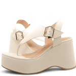 Sandália Anabela 9002 Napa Off White