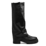 Bota Montaria Biker Cano Alto 23108 Napa Preta