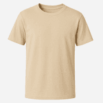 Camiseta Básica Masculina Bege