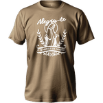 Camiseta 100% Algodão Masculino E Feminino Católica Frase Alegra-te Nossa Senhora
