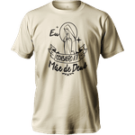 Camiseta 100% Algodão Masculino E Feminino Católica Consagro A Ti Mãe De Deus