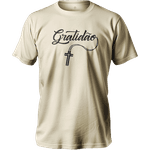 Camiseta 100% Algodão Masculino E Feminino Religiosa Gratidão