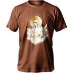 Camiseta 100% Algodão Masculino E Feminino Católica Nossa Senhora do Silencio