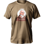 Camiseta 100% Algodão Masculino E Feminino Cristã Católica Padre Pio