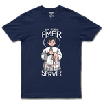 Camiseta De Algodão Masculino E Feminino Católica São Tarcísio Coroinhas