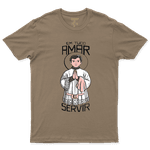 Camiseta De Algodão Masculino E Feminino Católica São Tarcísio Coroinhas