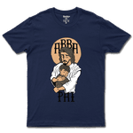 Camiseta De Algodão Masculino E Feminino Cristã Religiosa Abba Pai