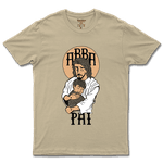 Camiseta De Algodão Masculino E Feminino Cristã Religiosa Abba Pai