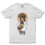 Camiseta De Algodão Masculino E Feminino Cristã Religiosa Abba Pai