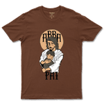 Camiseta De Algodão Masculino E Feminino Cristã Religiosa Abba Pai