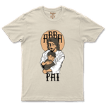Camiseta De Algodão Masculino E Feminino Cristã Religiosa Abba Pai