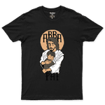 Camiseta De Algodão Masculino E Feminino Cristã Religiosa Abba Pai